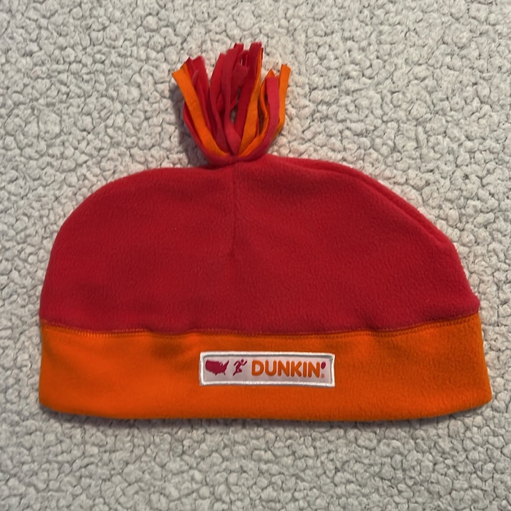 Dunkin’ Winter Hat with Tassel Pom Pom ❄️